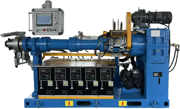 Mesin extruder getah/silikon
