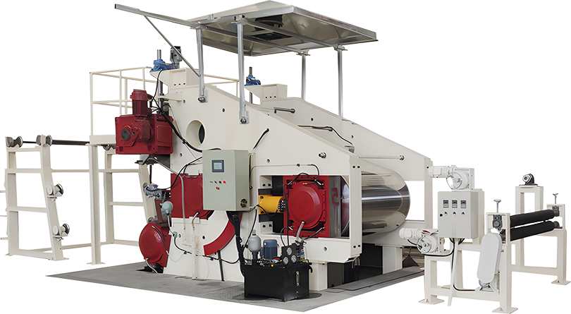 Mesin akhbar vulcanizing getah