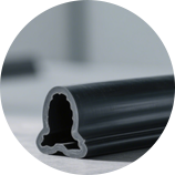 Mesin extruder getah/silikon